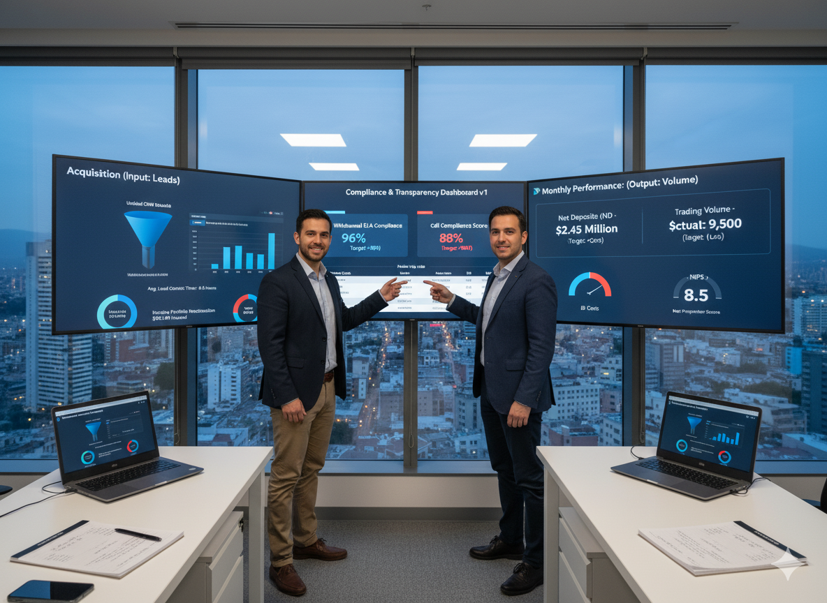 Demo visual de la plataforma Trade360